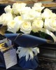 Buchet Trandafiri Snow White