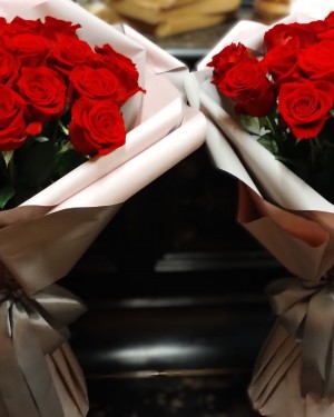 Buchet trandafiri rosii Passion