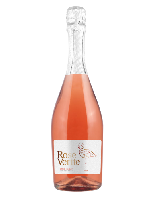 Vin Spumant, Rosé Verité, Merlot, rose brut, 0.75l